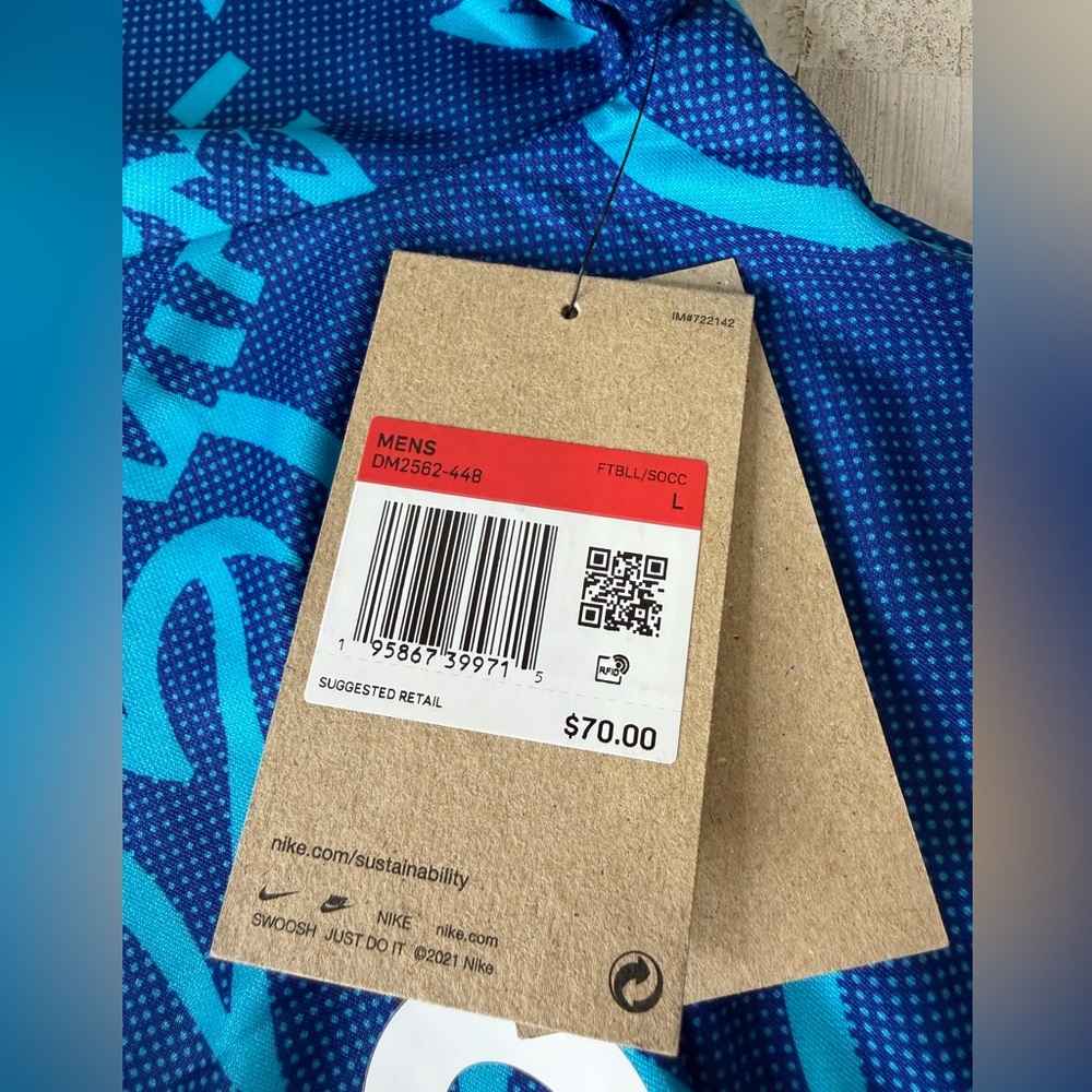 Nike Blue Chelsea FC Graphic Jersey - Picture 4 of 6
